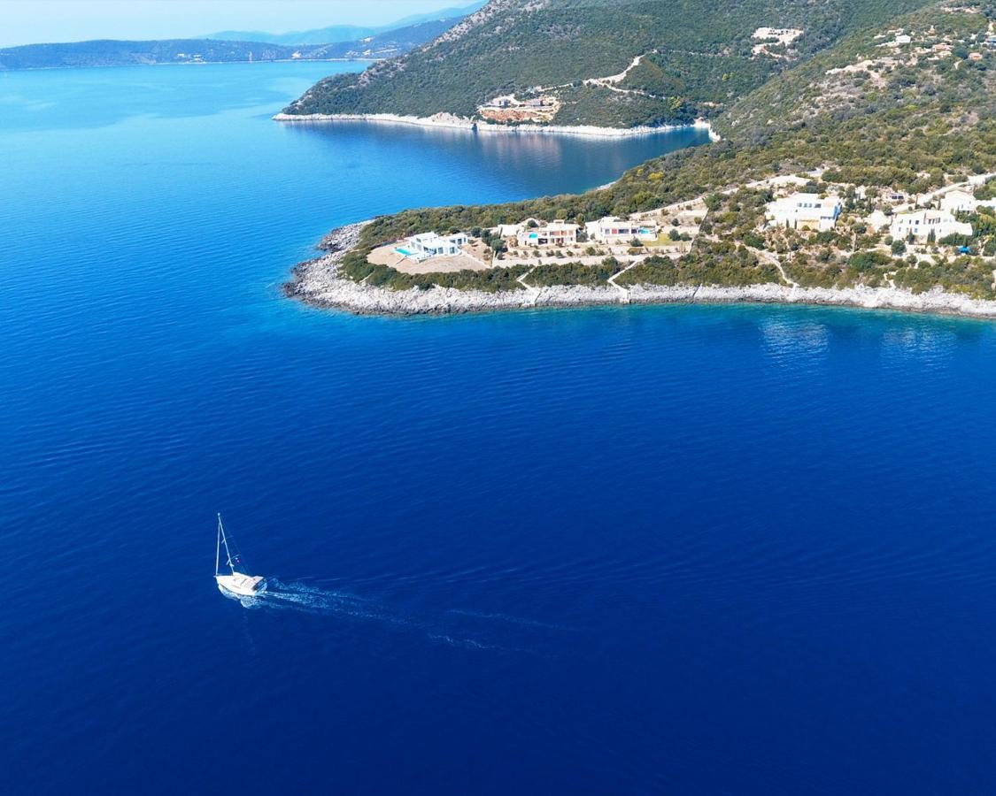 Iris Villas Lefkada - Marine Villa With Private Sea Access Sivota  Exterior photo